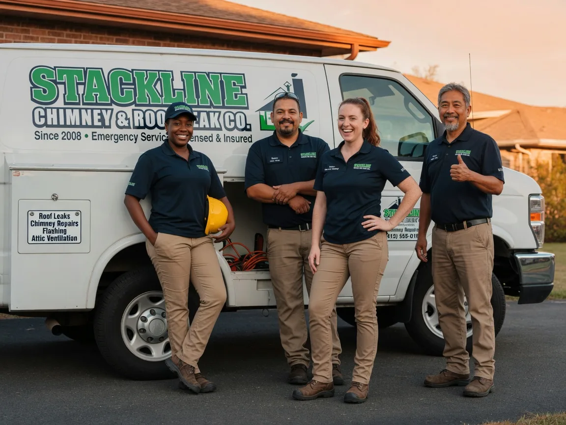 Chimney flashing repair company in Hunt, NY